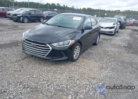 2017 Hyundai Elantra Se z USA, uszkodzony, nr VIN 5NPD74LF6HH194567